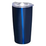 20 oz. Emperor Vacuum Tumbler -  Metallic Navy Blue