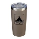 20 OZ. Everest Powder Coated Stainless Steel Tumbler