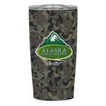 20 Oz. Full Color Marshland Camo Himalayan Tumbler - Camouflage