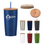 20 Oz. Himalayan Tumbler With Bamboo Lid -  