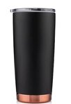 20 oz. Joe Stainless Steel Tumbler - Black-copper