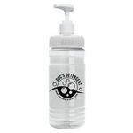 20 oz. Pump Lid Transparent Bottle -  