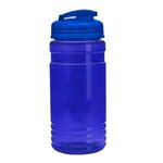 20 oz. Tritan Sports Bottle with USA Flip Lid - Transparent Blue
