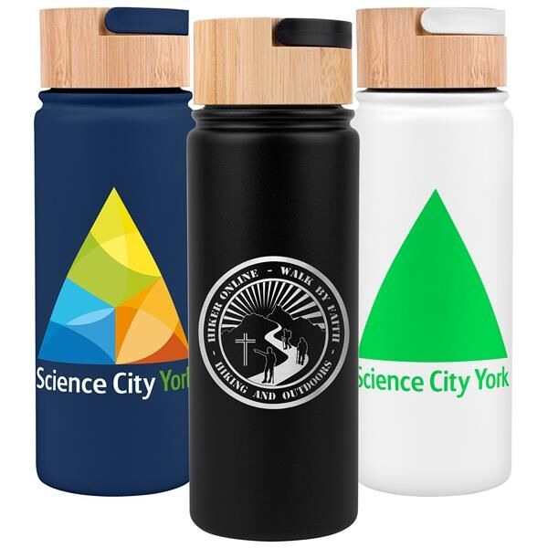 Main Product Image for Custom Printed Vacuum-Sealed Stainless Water Bottle 