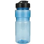 20oz Translucent Recreation Bottle with Flip Top Lid