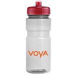 20oz Translucent Recreation Bottle with Push Pull Lid