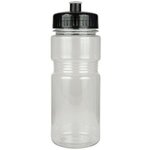 20oz Translucent Recreation Bottle with Push Pull Lid