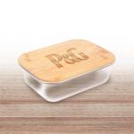 Buy 20oz. Glass Food Storage Container with Bamboo Lid