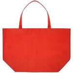 20x13 Eco-Friendly 80GSM Non-Woven Tote - Red