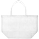 20x13 Eco-Friendly 80GSM Non-Woven Tote - White