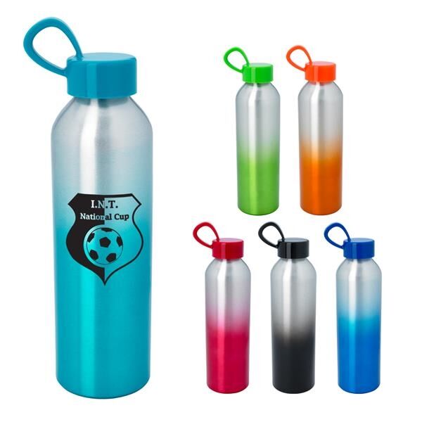 Main Product Image for Printed 21 Oz Aluminum Chroma Bottle