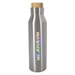 21 Oz. Baja Stainless Steel Bottle - Silver