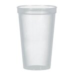 22 Oz. Full Color Big Game Stadium Cup - Translucent Clear