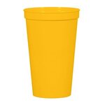 22 Oz. Full Color Big Game Stadium Cup - Yellow