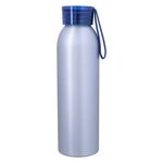 22 Oz. Full Color Darby Aluminum Bottle - Silver