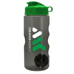 22 Oz. Mini Shaker Bottle with Flip Lid -  