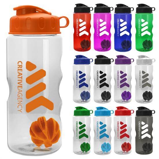Main Product Image for 22 Oz Mini Shaker Bottle With Flip Lid