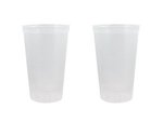 22 oz. Smooth Wall Plastic Stadium Cup - Natural