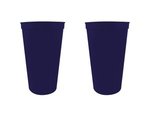 22 oz. Smooth Wall Plastic Stadium Cup - Navy