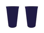 22 oz. Smooth Wall Plastic Stadium Cup - Navy