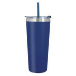 22 Oz. Two-Tone Colma Tumbler - Blue