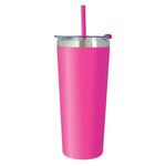 22 Oz. Two-Tone Colma Tumbler - Fuchsia