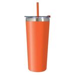 22 Oz. Two-Tone Colma Tumbler - Orange