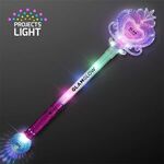 Big Light Up Heart Princess Wand 22.5"