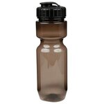 22oz Translucent Bike Bottle with Flip Top Lid