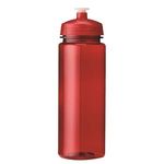 24 oz Polysure(TM) Trinity Bottle - Translucent Red
