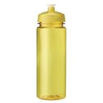 24 oz Polysure(TM) Trinity Bottle - Translucent Yellow