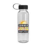 24 Oz. Bottle w/ Tethered Lid - Full Color -  