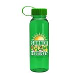 24 Oz. Bottle w/ Tethered Lid - Full Color -  