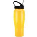 24 oz. Contour Bottle with Sport Sip Lid - Yellow