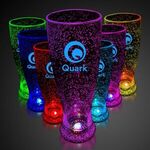 24 oz. Pilsner Glass w/ Multi-Colored LED Lights -  