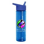 24 Oz. Slim Fit Bottle With Flip Straw - Digital -  