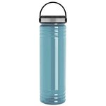 24 oz. Slim Fit UpCycle RPET Bottles with EZ Grip Lid - Glacier Blue