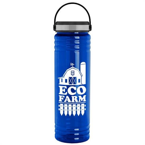 Main Product Image for 24 oz. Slim Fit UpCycle RPET Bottles with EZ Grip Lid