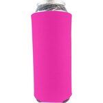 24 oz. Tall Boy Scuba Coolie - Neon Pink