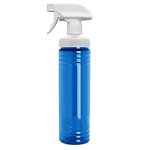24 Oz. Transparent Spray Bottle - Transparent Blue