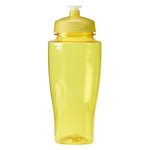 24oz Polysure(tm) Twister Bottle - Translucent Yellow