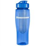 24oz Translucent Contour Bottle with Flip Top Lid 