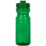 24oz. Eco PolyClear Bottle with Flip-Top Lid