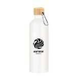 25 Oz. Aluminum Tundra Bike Bottle With Bamboo Lid -  