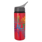 25 Oz. Full Color Tario Aluminum Bike Bottle