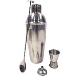 25 Oz. Stainless Steel Cocktail Set -  
