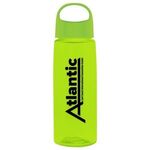 26 oz. Fair Bottle with Oval Crest Lid - Lime