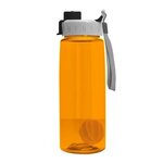 26 Oz. Flair Shaker - Quick Snap Lid - Orange