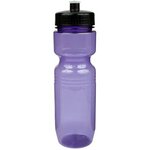 26oz Translucent Jogger Bottle with Push Pull Lid