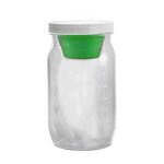27 oz Salad Jar With Dressing Container - Green